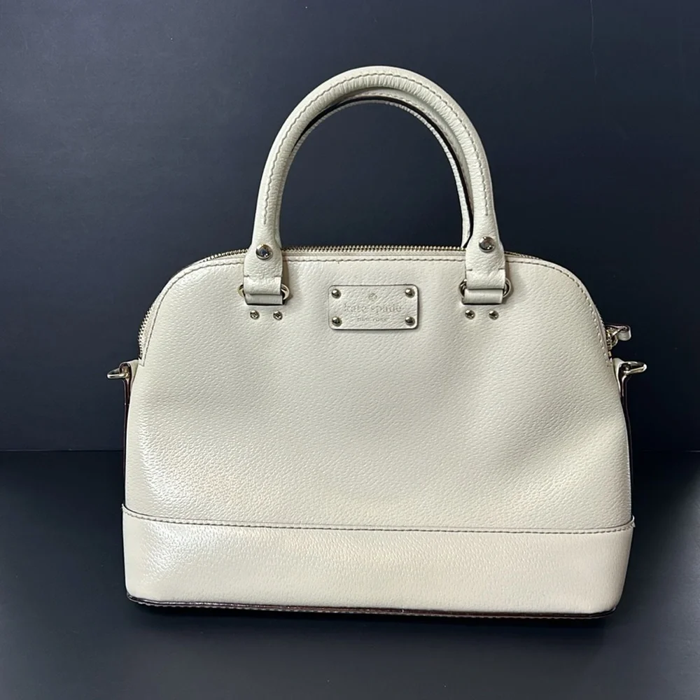 Kate Spade crème/off white mini satchel, Crossbody bag